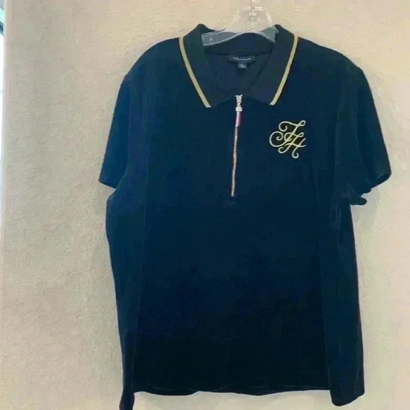 Tommy Hilfiger  vintage velvet top - Picture 1 of 5